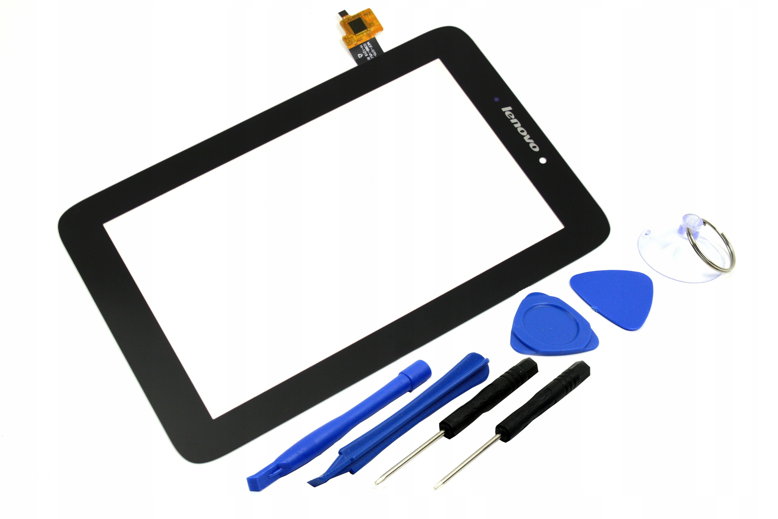 DIGITIZER DOTYK EKRAN SZYBKA LENOVO IDEA TAB A2107 A2107A A2207 Z NARZĘDZIAMI - Digitizery do tabletów