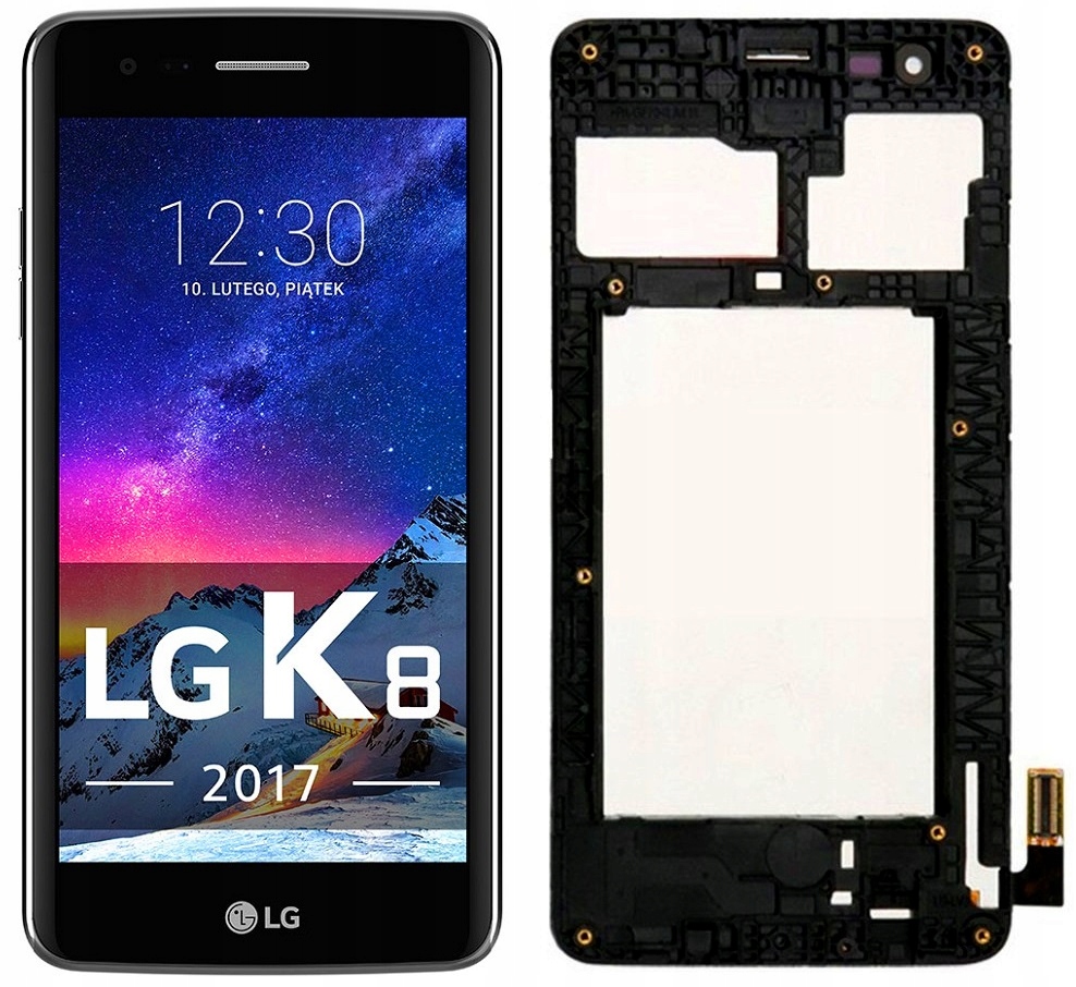 WYŚWIETLACZ Z DIGITIZEREM FULL SET LG K8 2017 M200 M200N - Wyświetlacze z digitizerami do telefonów
