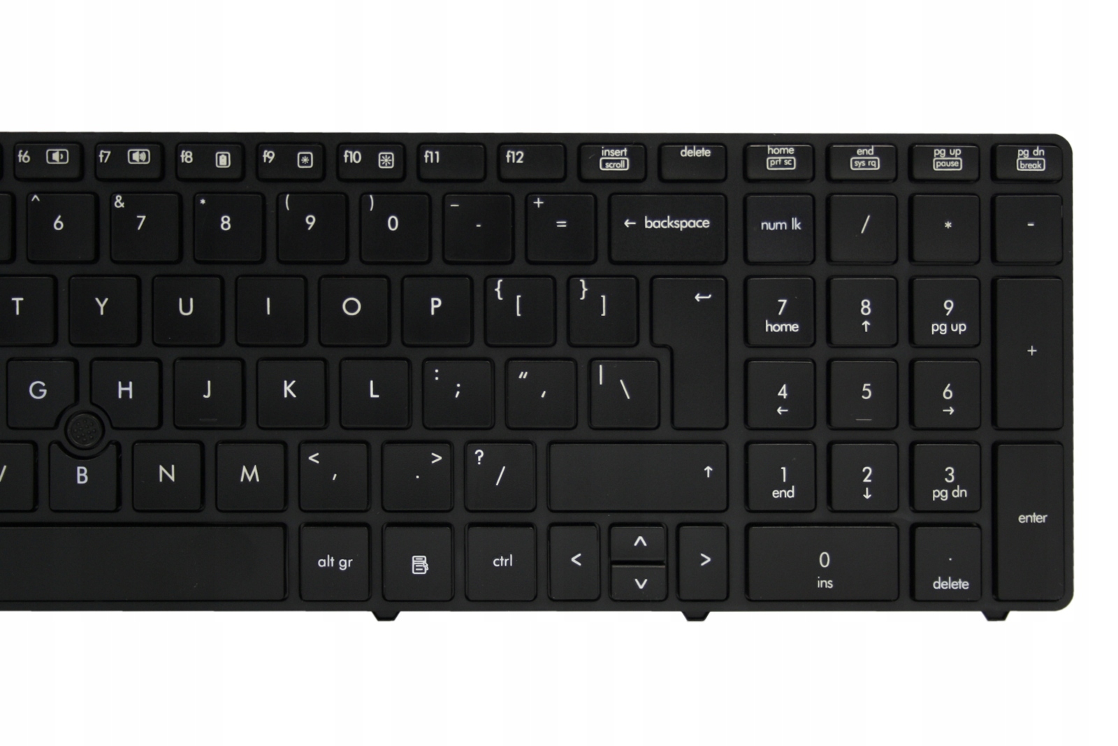KLAWIATURA HP 8560P 8570P 6560B 6565B - Klawiatury do laptopów