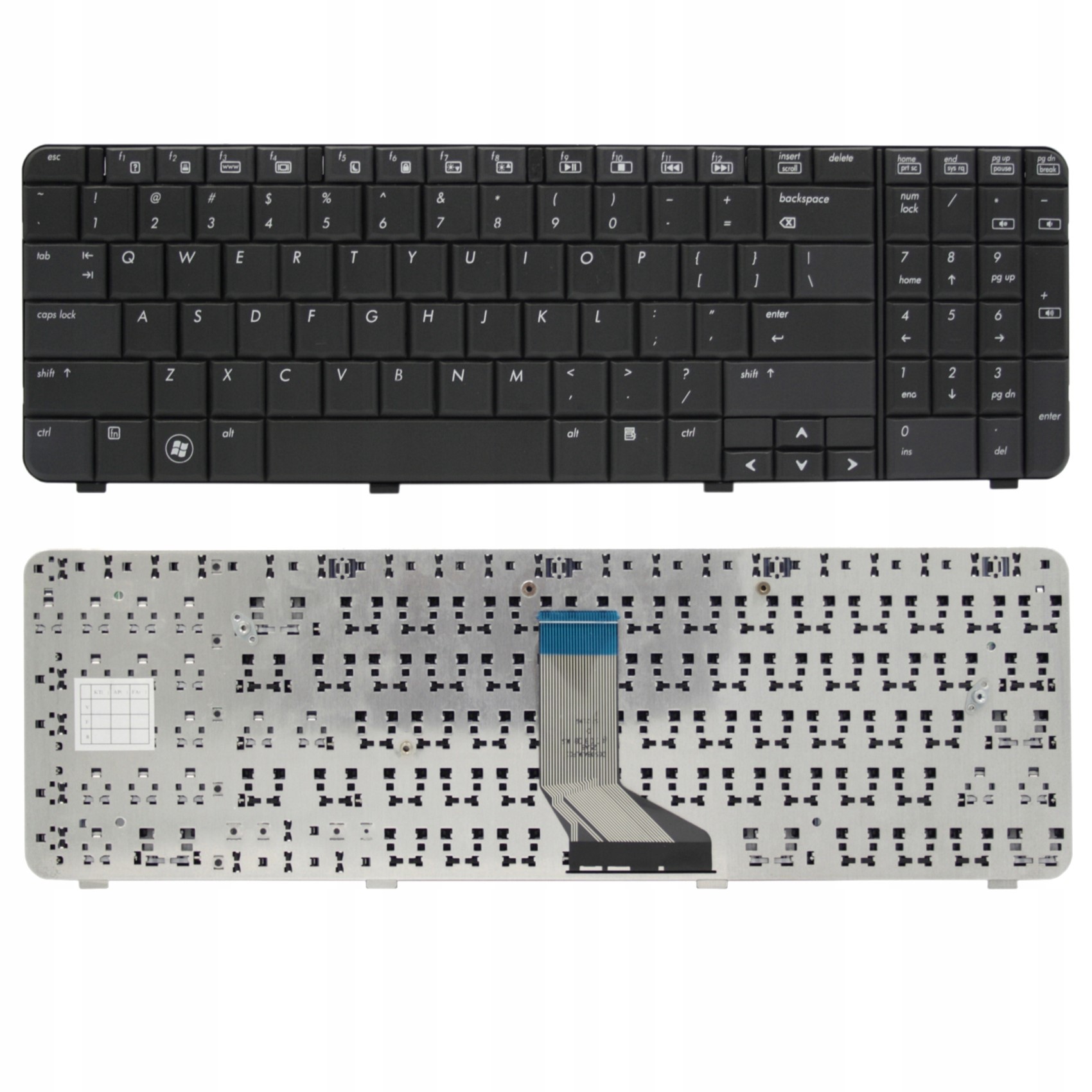 KLAWIATURA HP COMPAQ G61 PRESARIO CQ61 - Klawiatury do laptopów