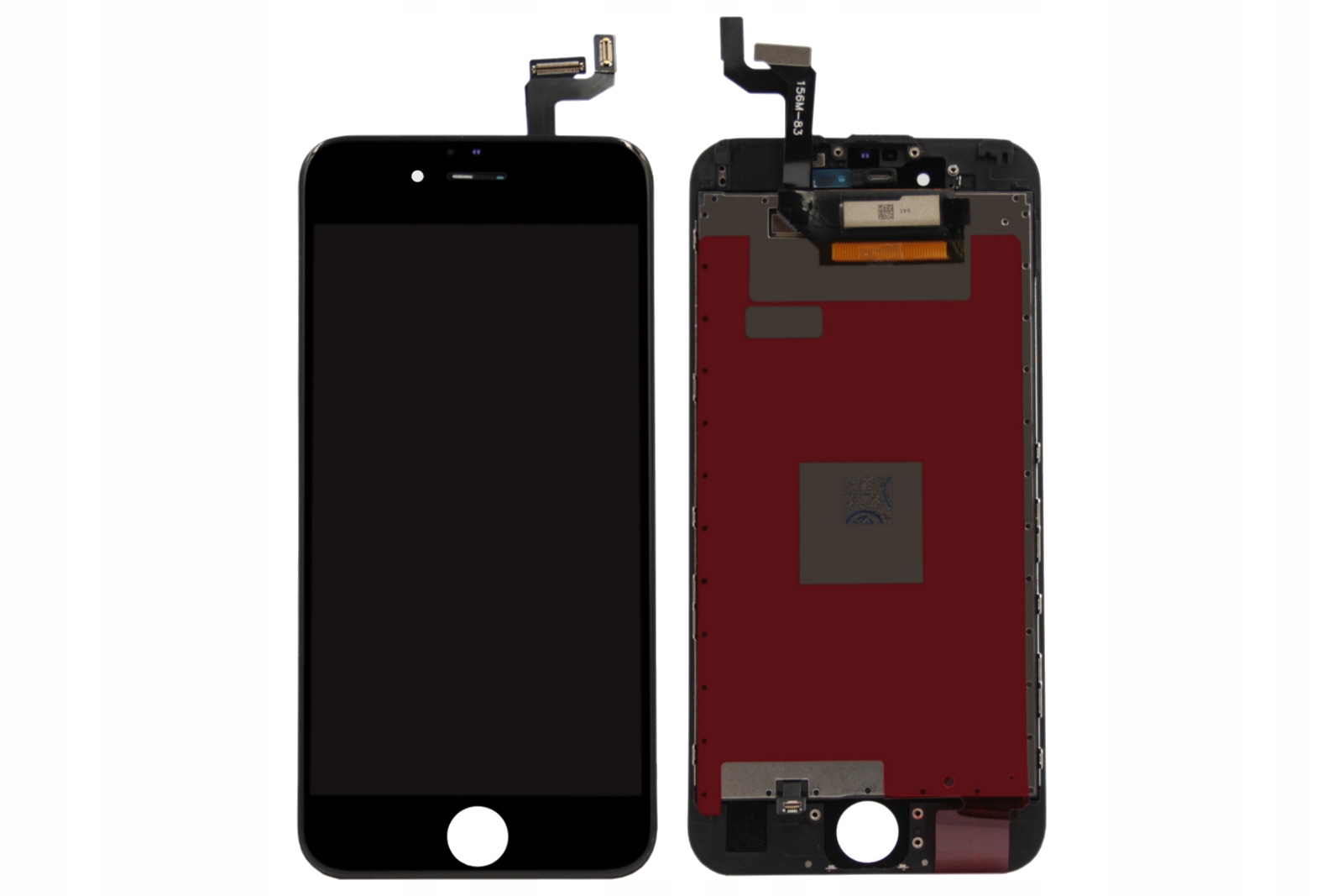 WYŚWIETLACZ I DIGITIZER IPHONE 6S A1633 A1688 CZARNY RAMKA - Wyświetlacze z digitizerami do telefonów