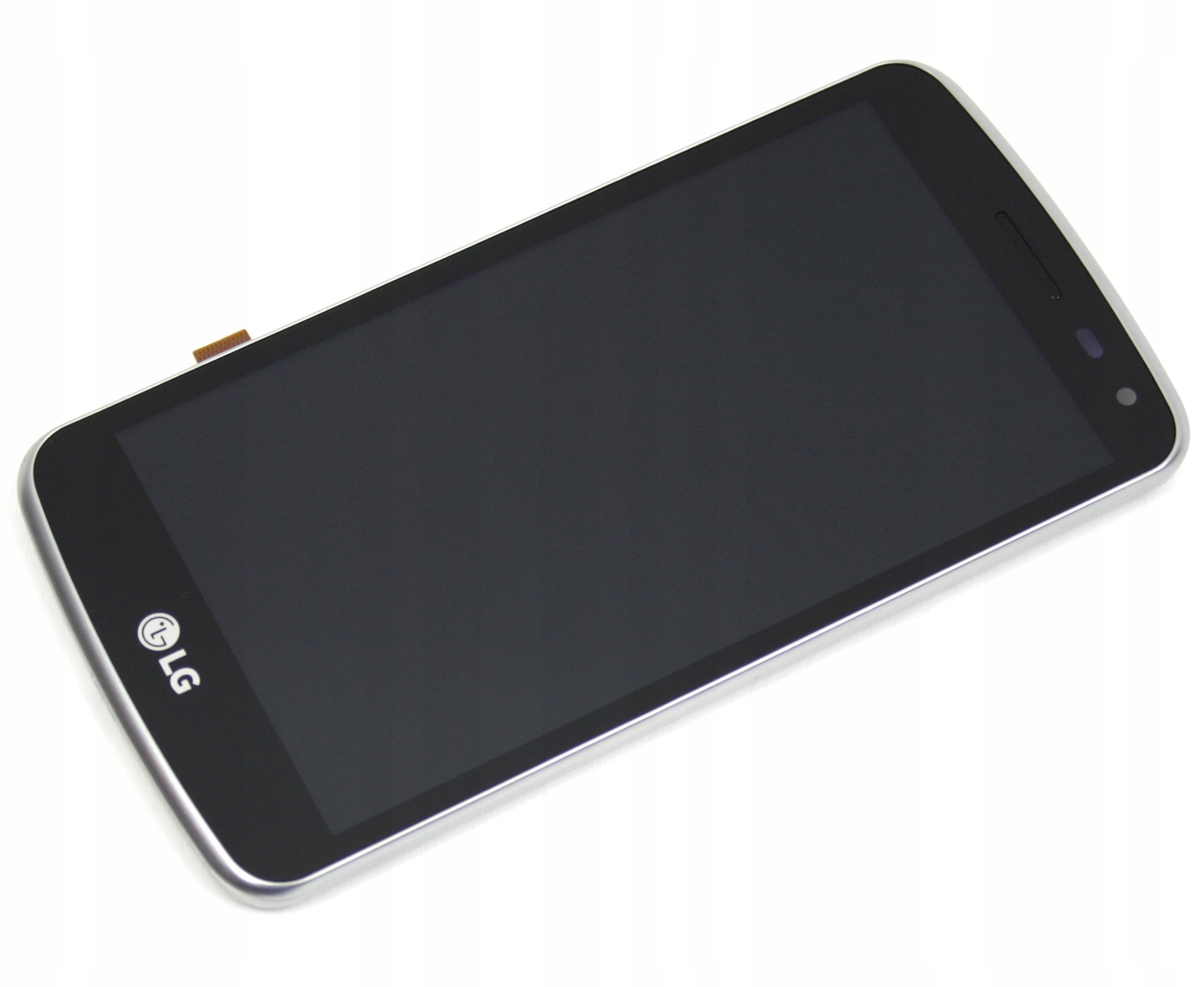 WYŚWIETLACZ Z DIGITIZEREM LG K5 X220 CZARNY ZE SREBRNĄ RAMKĄ - Wyświetlacze z digitizerami do telefonów