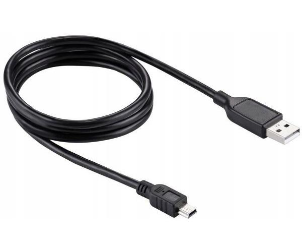 KABEL MINI USB CANON EOS 50D 60D 70D 1M 5PIN - Kable i USB adaptery